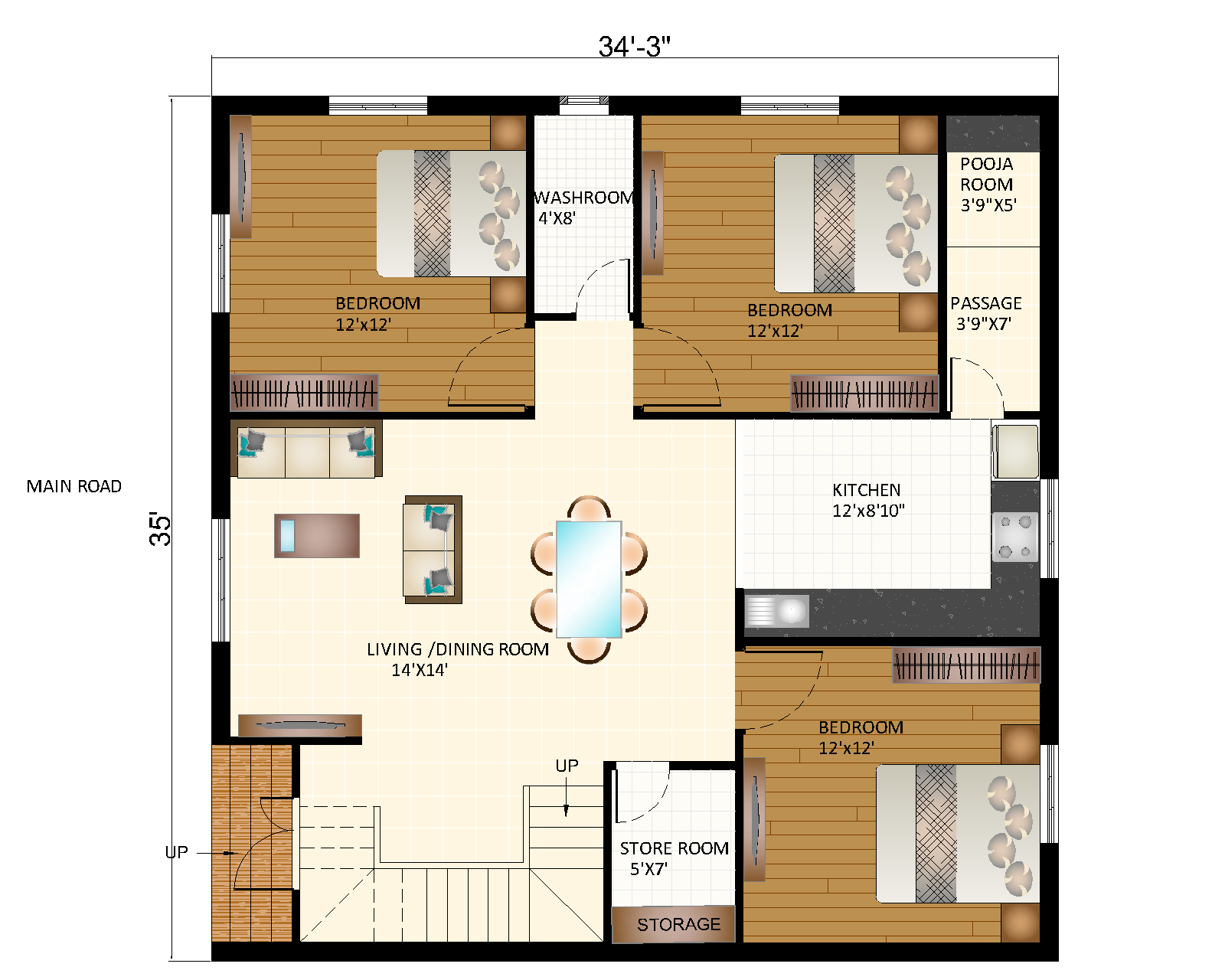 Experienced Office Architectural Designer in Bavdhan Pune – Contemporary Designs